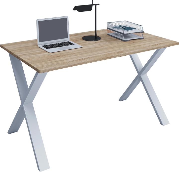 Actual product image VCM Premium Office Furniture Desk Lona X White (140 x 50 x 76 cm)