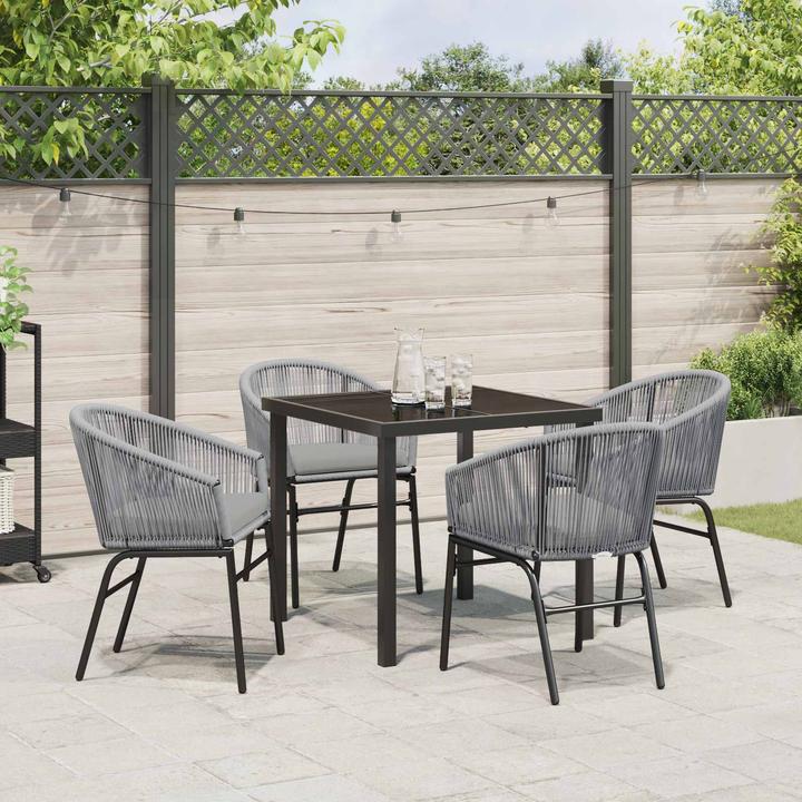 Produktbild vidaXL Garten Essgruppe (80 x 80 x 73 cm)