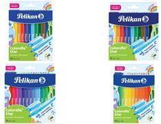 Produktbild Pelikan Fasermaler Colorella Star 10er (Gemischte Farben, 10 x)