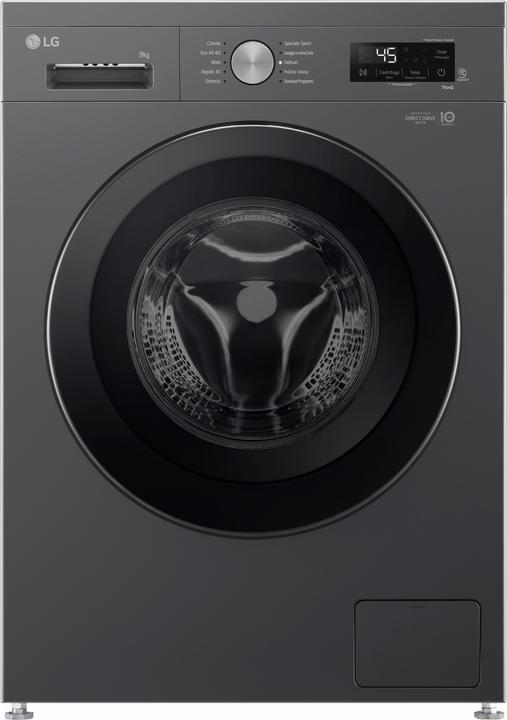 Actual product image LG F4NX1009NMB (9 kg, Left)