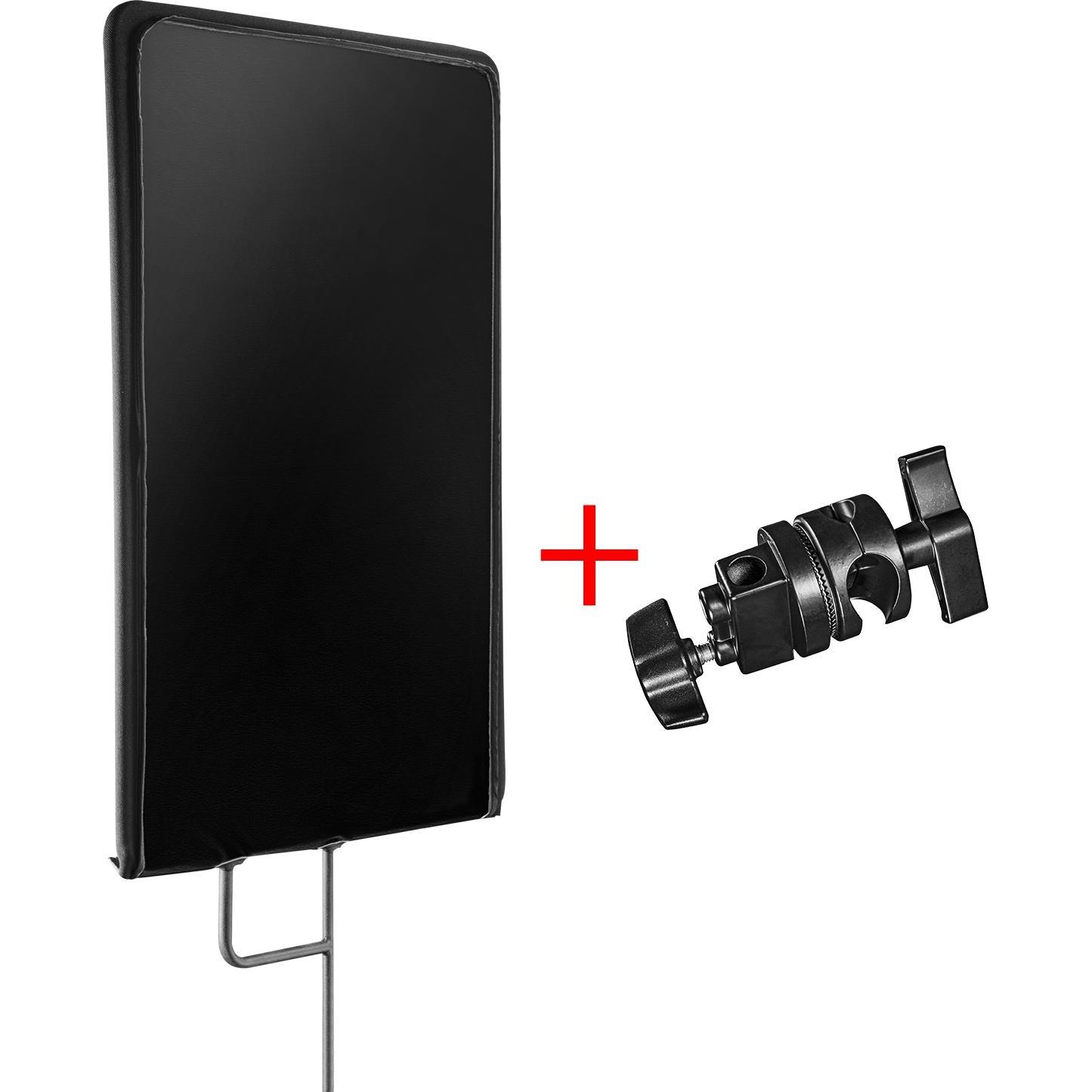 Thumbnail - Walimex 4in1 Reflektorpanel 60x75cm Klemme (Reflektor, 60 cm), Softbox + Reflektor