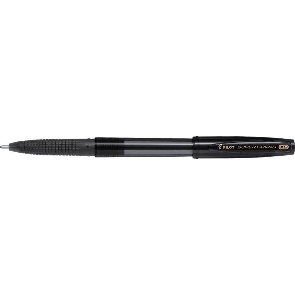 Pilot, Schreibstifte, Kugelschreiber SUPER GRIP G, schwarz (Schwarz, 1 x)