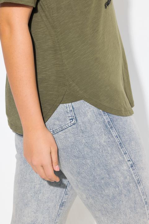 Produktbild Ulla Popken T-Shirt, Sunshine, Classic, Rundhals, Halbarm (56)