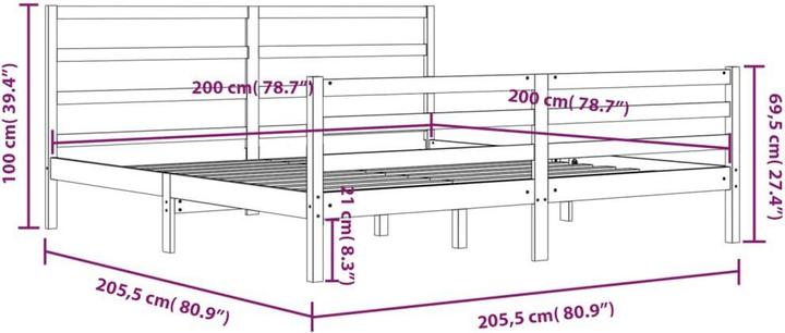 Image du produit vidaXL Gervasio (200 x 200 cm)