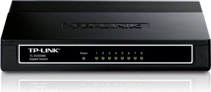 Actual product image TP-Link Tl-Sg1008d (8 ports)