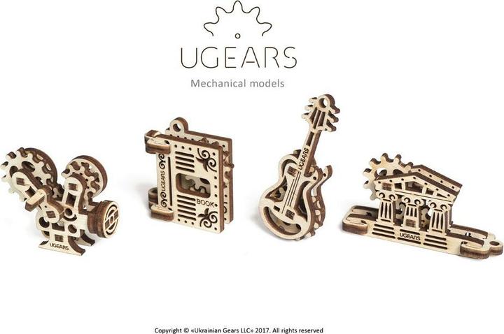 Actual product image Ugears U-Fidgets-Creation
