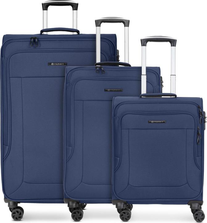 Image du produit Franky Melbourne 3.0 Set de valises à 4 roulettes 3pcs avec soufflet extensible (180 l)