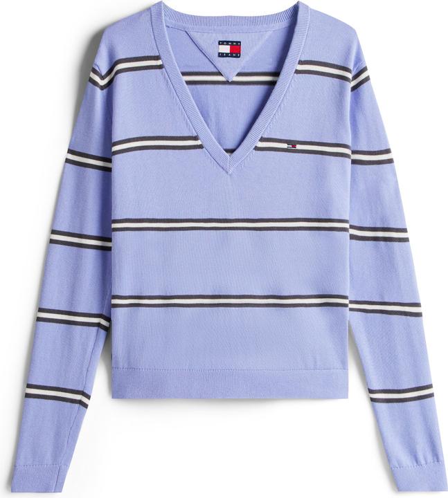 Produktbild Tommy Jeans Tjw Essential Vneck Sweater Ext (M)