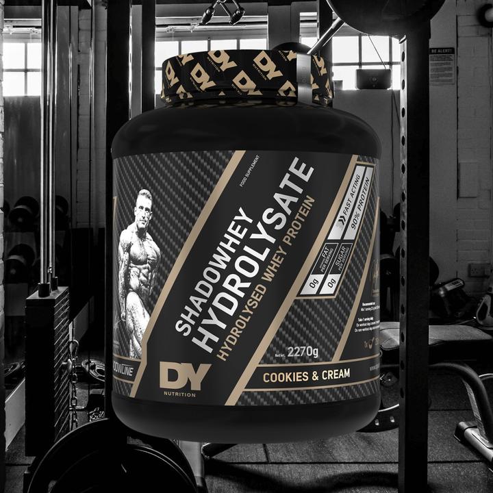 Actual product image DY Nutrition Shadowhey Hydrolysate (Cookies and Cream, 1 x, 2270 g)