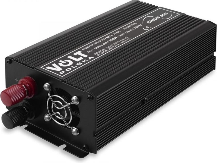 Actual product image Volt Polska Przetwornica napiecia SINUS 600 12/230V (300/600W)