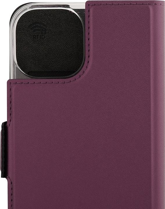 Immagine prodotto Wave Custodia per libri -suojakotelo, MagSafe-yhteensopiva, iPhone 15, sangria affumicata (Apple iPhone 15)