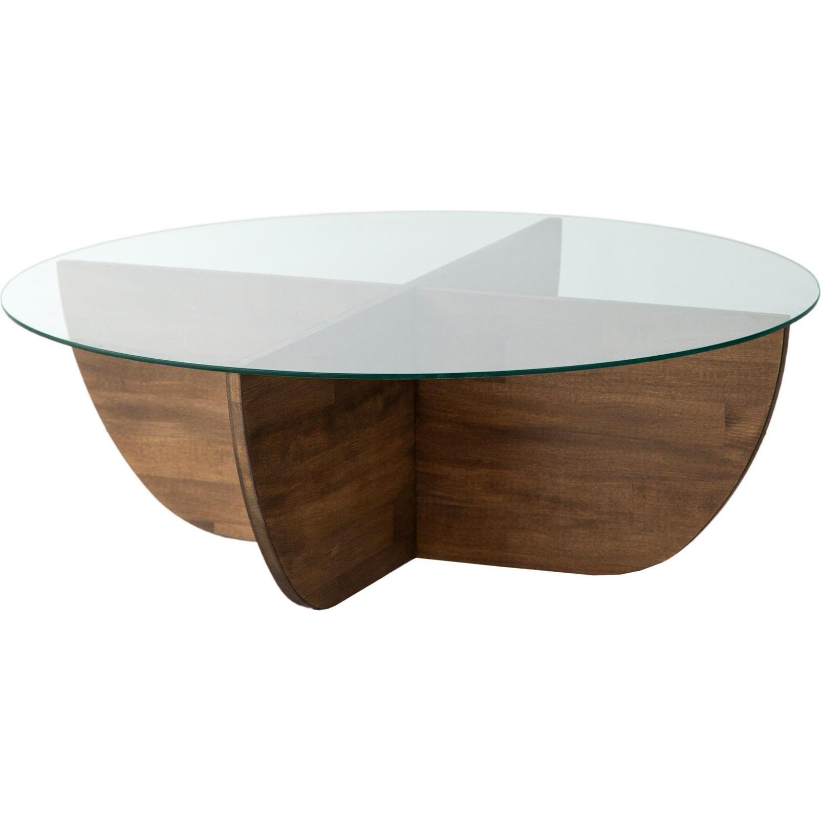 Skye Decor, Couchtisch + Beistelltisch, Lily (90 x 90 x 30 cm)