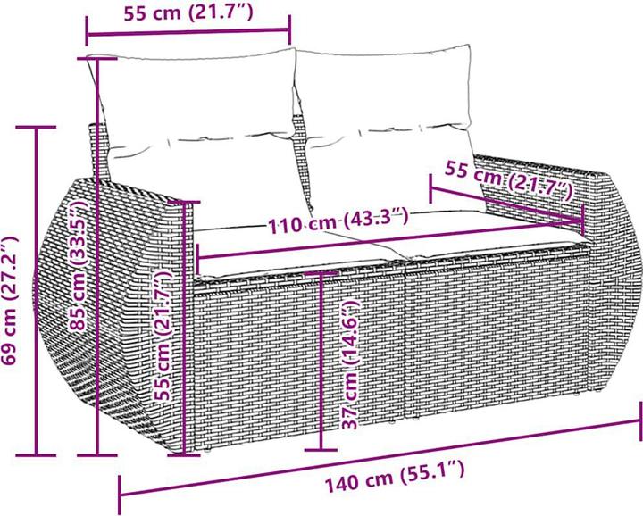 Produktbild vidaXL Elianna