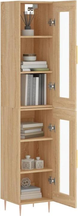 Produktbild vidaXL Highboard (34.50 x 34 x 180 cm)