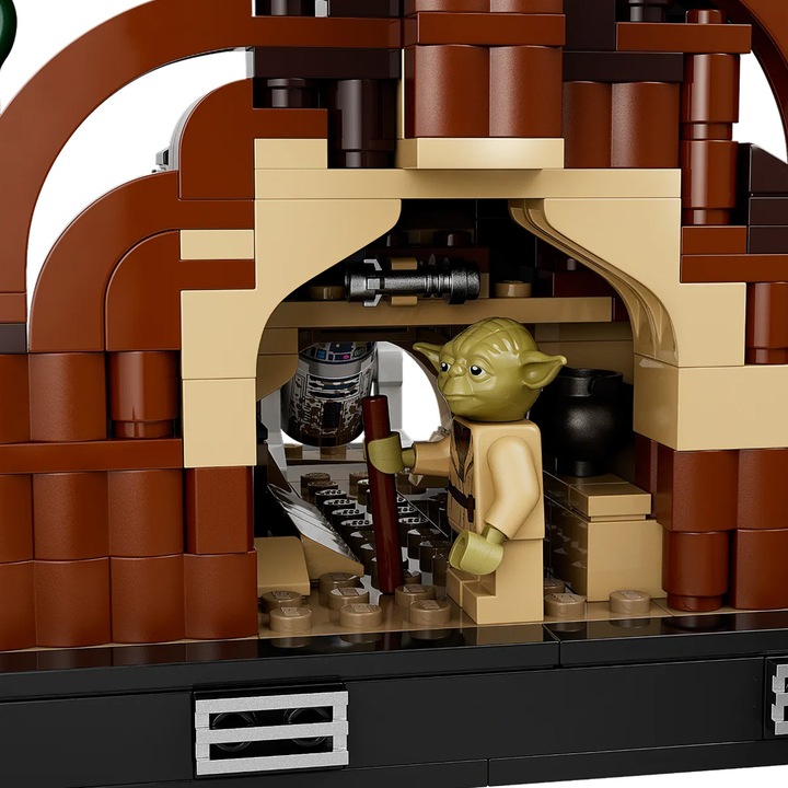 Immagine prodotto LEGO Star Wars 75330 Addestramento Jedi a Dagobah Diorama (75330, LEGO Star Wars)