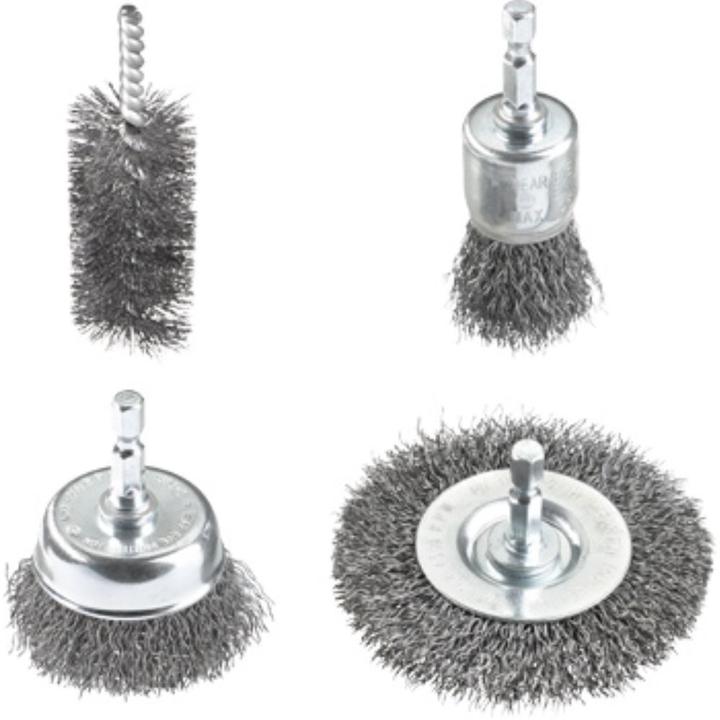 Actual product image kwb Brushes universal set 4 pcs.
