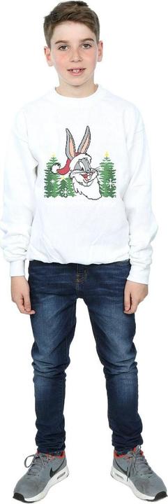Produktbild Looney Tunes Bugs Bunny Christmas Fair Isle Sweatshirt Jungen (152, 158)