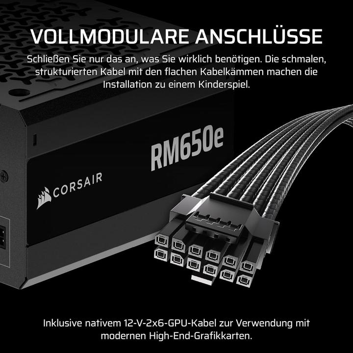 Produktbild Corsair RM650e (650 W)