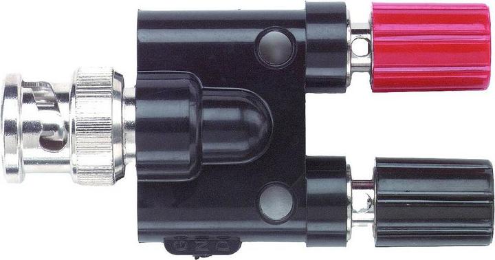 Pomona Electronics BNC (male) to double stackable pole terminal socket