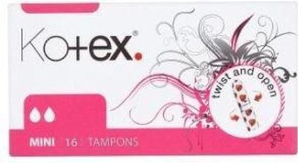 Actual product image Kotex Mini - Variant: 16 ks (16 x, Mini)