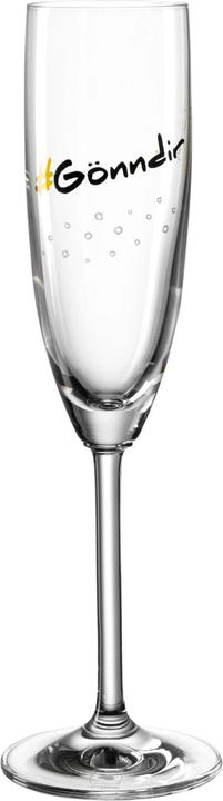 Leonardo Sektglas Presente Gönndir 200 ml, 1 Stück, Transparent (20 cl, 1 Glas, Sektgläser)