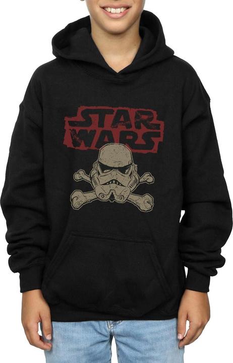Produktbild Star Wars Stormtrooper Skull Logo Kapuzenpullover Jungen (128)