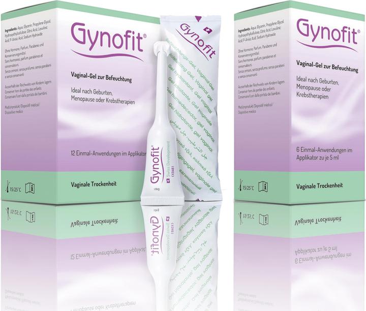 Actual product image Gynofit Humidifying gel (60 ml, Intimate gel)