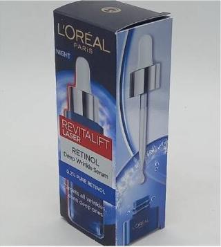 Produktbild L'Oréal Paris L'Oreal Paris Pure Retinol Night Serum Revitalift Laser Face Serum Deep Anti-Wrinkle Night Serum For (30 ml)