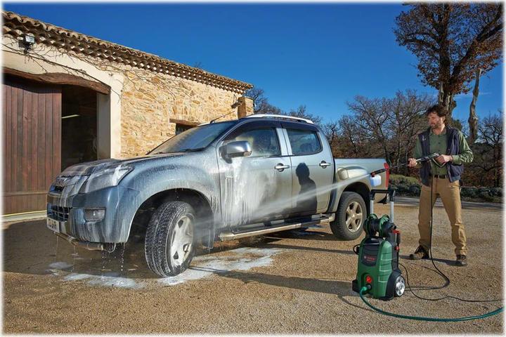 Actual product image Bosch Home & Garden AdvancedAquatak 140 high pressure cleaner 140 bar hot water (Electrical connection)