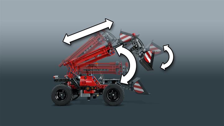 Produktbild LEGO Technic Teleskoplader (42061, LEGO Technic)