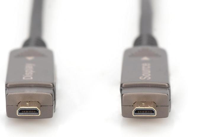 Produktbild Digitus 4K - HDMI® AOC Hybrid Glasfaserkabel mit abnehmbaren Stecker (20 m)