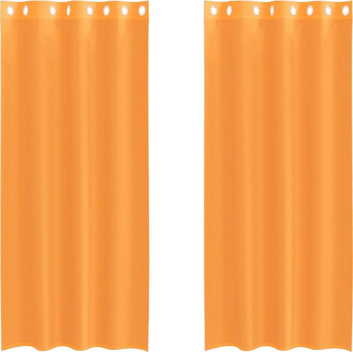 Actual product image vidaXL Voile Vorhang (140 x 140 cm)