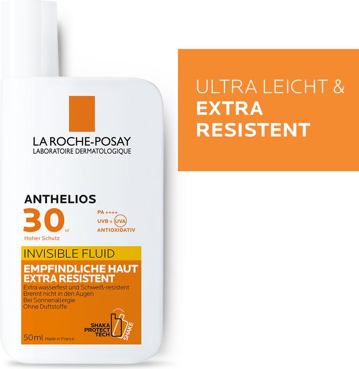 Immagine prodotto La Roche Posay Fluido invisibile Anthelios (Crema solare viso, SPF 30, 50 ml, 74 g)