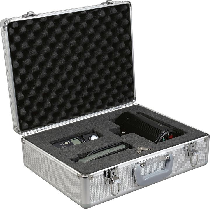Actual product image Alumaxx Multifunctional case "STRATOS I", silver, made of aluminium, for storage and transport of technical