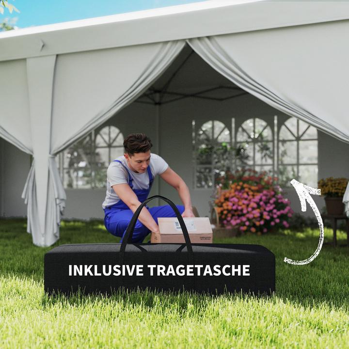 Actual product image Outsunny Folding pavilion (585 cm, 295 cm)