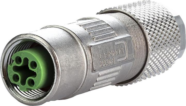 Metz Connect MMF881A115 Connector socket Total number of poles: 4 1 pc.