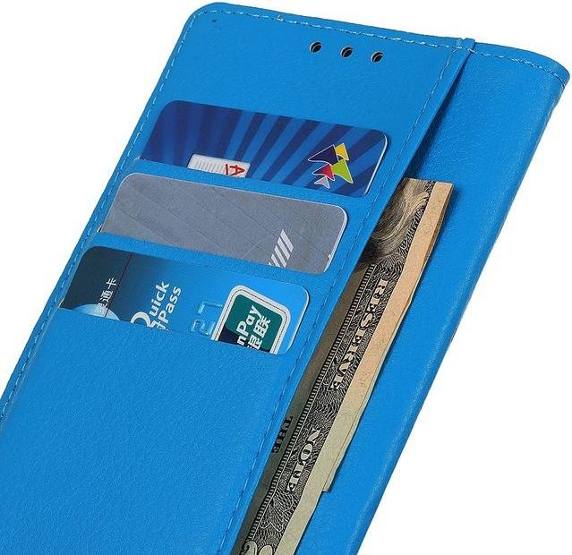 Produktbild MU Classic Litchi Leder Bookcover Series (Nokia 3.4)