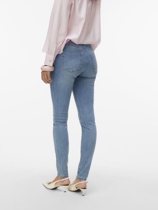 Produktbild Vero Moda VMFLASH Mid Rise Skinny Fit Jeans Skinny Jeans (34, XS)