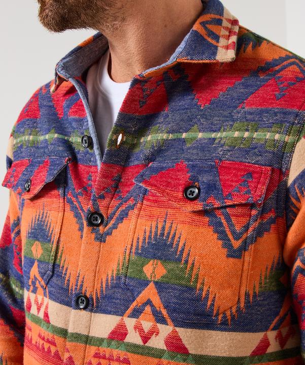 Produktbild Joe Browns Men’s Aztec Pattern Long Sleeve Shirt (M)