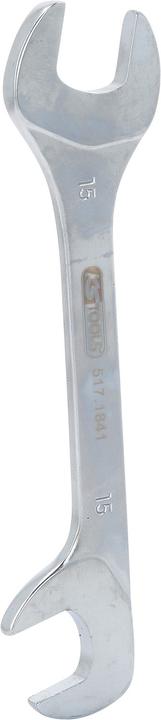 Produktbild KS Tools Doppelmaulschlüssel 15° + 75° (15 mm)