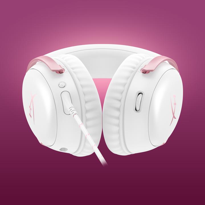 Produktbild HyperX Cloud III – Gaming-Headset (Weiss/Rosa) (Kabelgebunden)