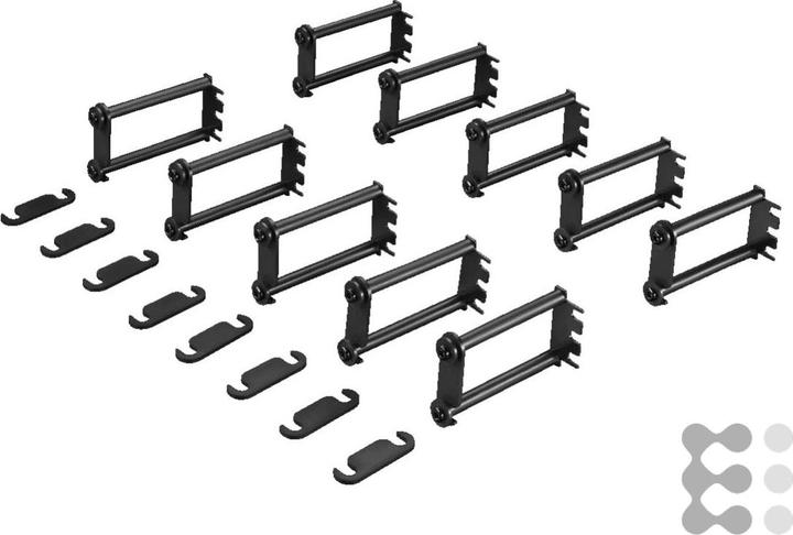 Produktbild Rittal Cable routing bars 19 inch attachment, 1U, 10 pc(s)