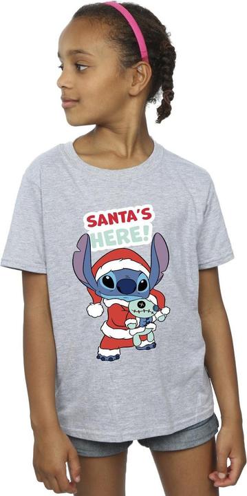Produktbild Disney Lilo & Stitch Santa's Here TShirt Mädchen (140, 146)