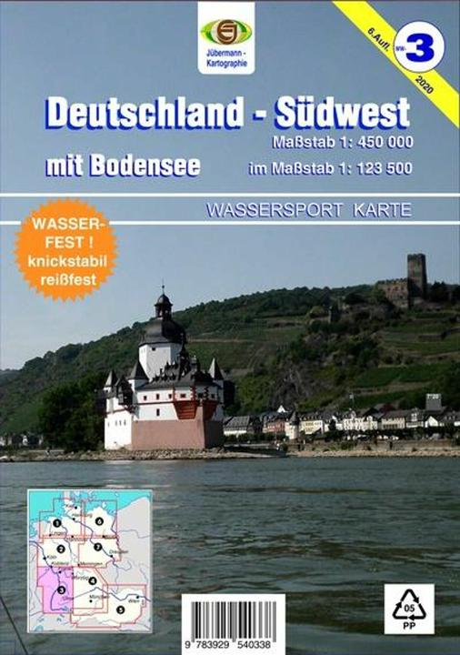 Produktbild Deutschland Südwest mit Bodensee