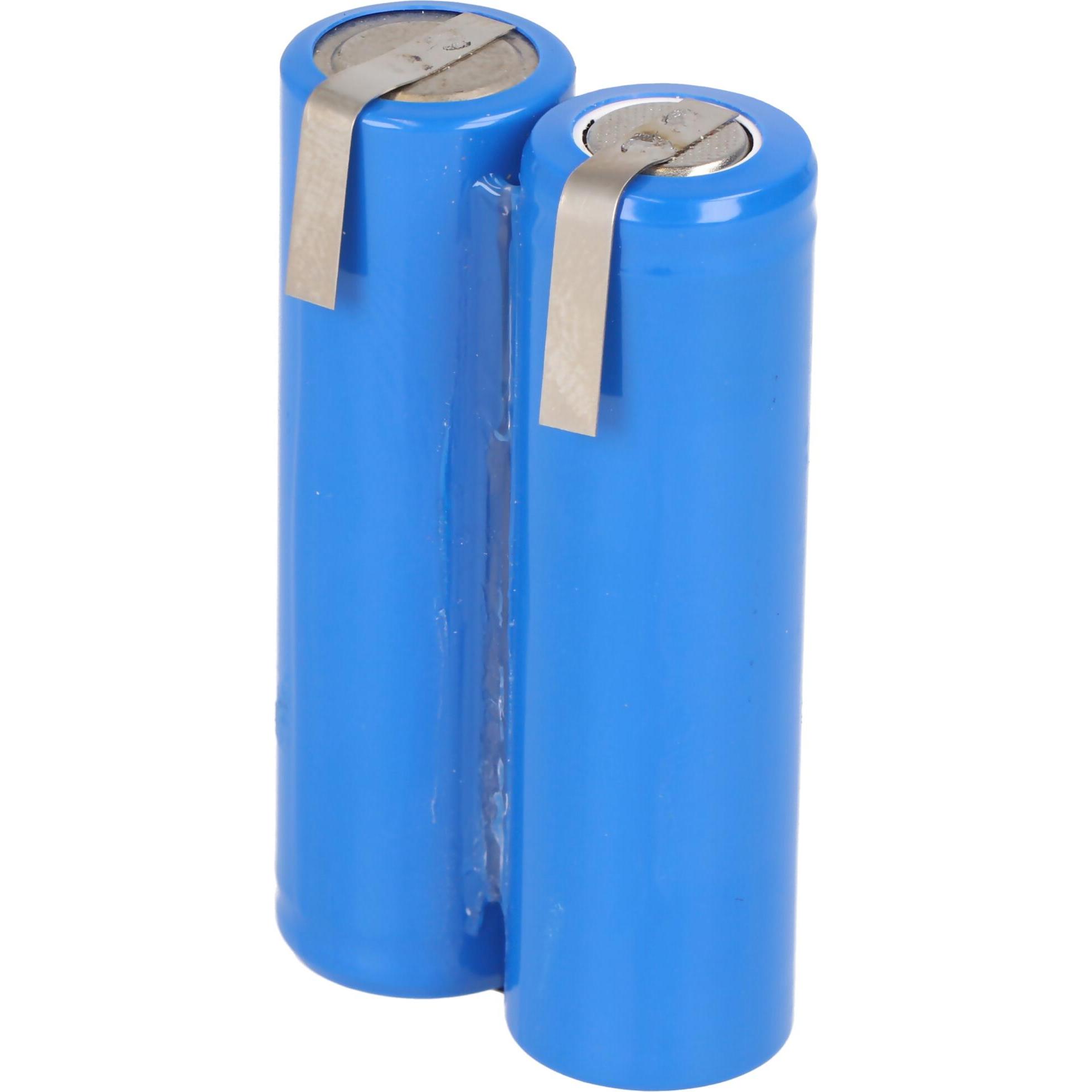 Thumbnail - XCell Rasiererakku NiMH 2,4V 1600mAh passend für Norelco Advantage 6706X (1 Stk.), Batterien + Akkus
