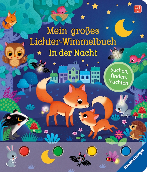 Image du produit Ravensburger Mon grand livre caché de lumières : Dans la nuit (Allemand)