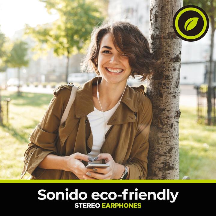 Actual product image Muvit Kopfhörer for Change E56 Weiss (Cable)