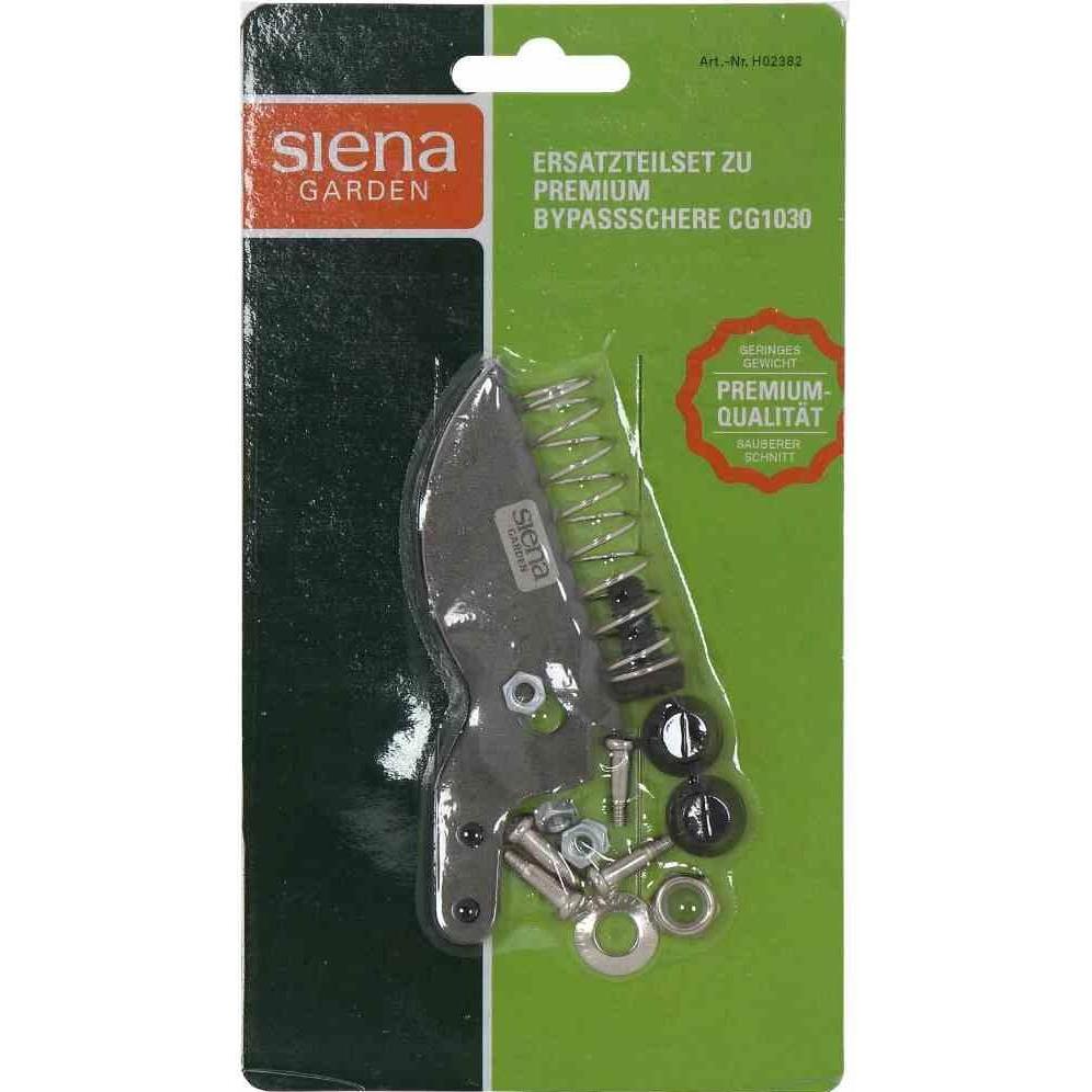 Siena Garden, Gartenschere, Ersatzteilset zu Premium Bypassschere, Silber