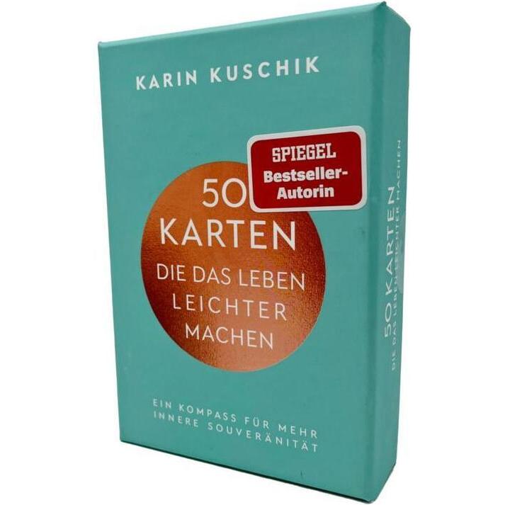 50 Karten, die das Leben leichter machen, Ratgeber von Karin Kuschik