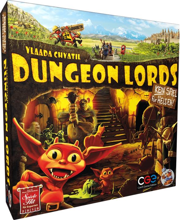 Actual product image CZ012 - Dungeon Lords, Board Game, for 2-4 Players, from 14 Years (German)